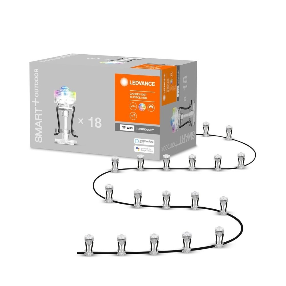 Inteligentna lampa ogrodowa WiFi LED RGB do ziemi GARDEN 18 DOT - eshop LEDVANCE 4058075478558 Inteligentna lampa ogrodowa WiFi LED RGB do ziemi GARDEN 18 DOT - eshop LEDVANCE 4058075478558