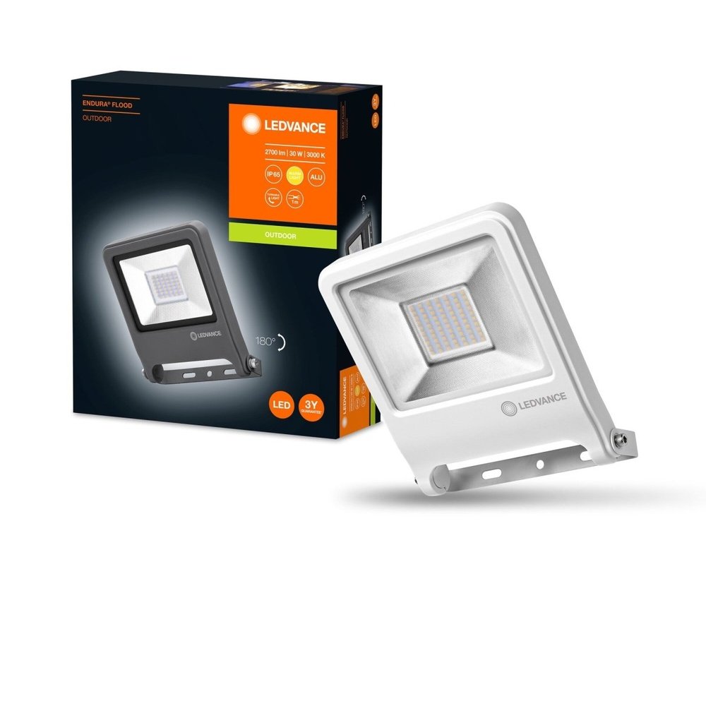Lampa zewnętrzna LED reflektor 30 W 3000 K ENDURA FLOOD ciepłobiała - eshop LEDVANCE 4058075237964 Lampa zewnętrzna LED reflektor 30 W 3000 K ENDURA FLOOD ciepłobiała - eshop LEDVANCE 4058075237964