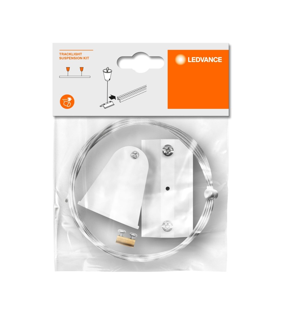 Akcesoria do opraw szynowych Tracklight Suspension Kit White. - Poland LEDVANCE e-shop 4058075764163
