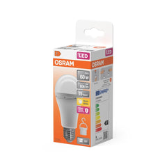 Akumulatorowa lampa LEDKlasyczne żarówki E27 8W 2700K 806lm - Poland LEDVANCE e-shop 4099854190087