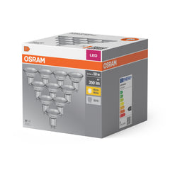 Żarówka LED GU10 4,3W BASE 10 szt., barwa ciepła