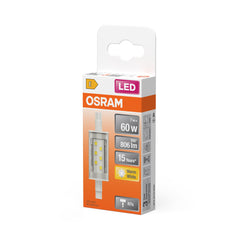 Żarówka LED OSRAMSlim Line 78 60 7W 827 Clear R7s