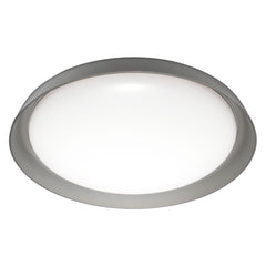 Lampa sufitowa LED WiFi ORBIS PLATE GREY 26W, SMART, okrągła, regulowana biel, 430 mm