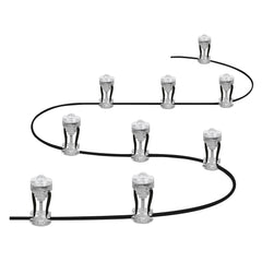 Słupek ogrodowy LED WiFi GARDEN DOT  2,5W, 9 szt., inteligentny, punktowy, RGB