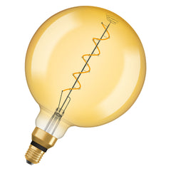 Żarówka LED E27 4W VINTAGE KULA 1 szt., barwa ciepła