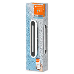 Lampa LED WiFi WALL BATH BLACK 13W, SMART, do łazienki, IP44, 30 cm