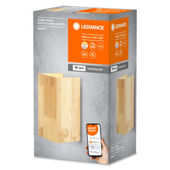 Lampa ścienna LED WiFi ORBIS WALL WOOD 12W, SMART