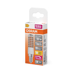 Żarówka LED OSRAMT Slim 60 320° DIM 6.5W 827 Clear E14