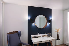 Kinkiet LED WiFi ORBIS WALL CROSS 12W, SMART, zewnętrzny, czarny
