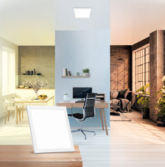 Panel LED WiFi SUN@Home PLANON PLUS 20W, inteligentny, kwadratowy, ściemnialny, regulowana biel 300x300 mm