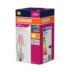 Żarówka LED OSRAMValue A 40 Fil 4W 827 Clear E27