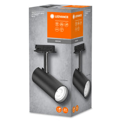 OSRAM TRACKLIGHT SPOT CYLINDER GU10 Black