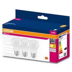 Żarówka LED OSRAMVALUE CLAS A 40  4.9 W/3000 K E27