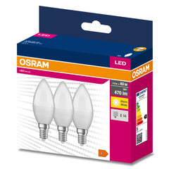 Żarówka LED VALUE CLASSIC B 40 4.9W/3000K E14 - trójpak