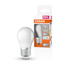 Żarówka LED OSRAM Star Classic P 40 4.9W 865 mat E27