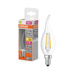 Żarówka LED OSRAM Superstar Plus BA 40 Fil 3.4W 927 E14
