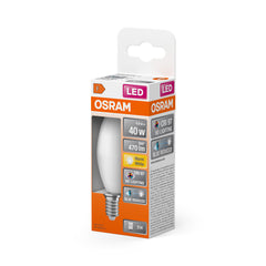 Żarówka LED OSRAM Star Classic B 40 4.9W 927 mat E14