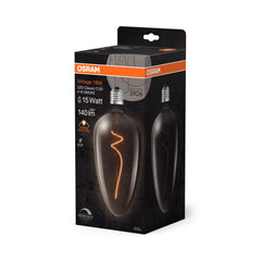 Ściemniana Lampa LED Vintage Kształt żarówki E27 4W 1800K