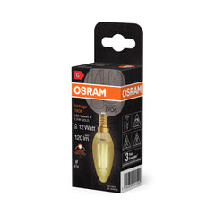 Lampa LED Vintage Świecowa E14 1,5W 2400K Subtelna