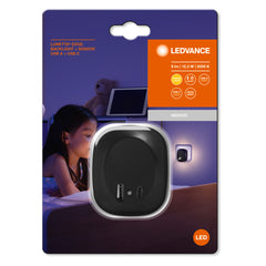 OSRAM Lunetta Edge USB A&C 3000K czarny