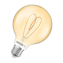 Żarówka LED OSRAM Vintage 1906 Globe 95 60 Heart Filament DIM 8W 922 Gold E27