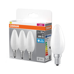 Plafon LED OSRAMBase Classic B 60 Fil 5.9W 865 mat E14