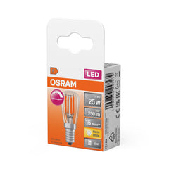 Żarówka LED OSRAMSpecial T26 25 Fil DIM 2.8W 827 Clear E14