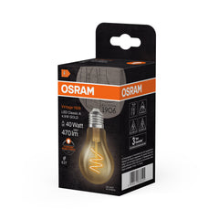 Żarówka LED OSRAM Vintage 1906 A 40 Spiral Fil 4.9W 927 Gold E27