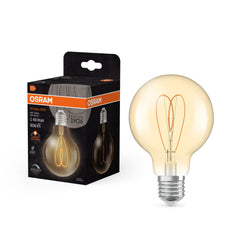 Żarówka LED OSRAM Vintage 1906 Globe 80 60 Heart Fil DIM 8W 922 E27