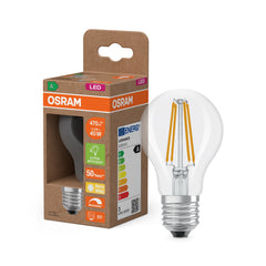 Żarówka LED OSRAM A 40 Fil DIM Klasa A 827 Clear E27