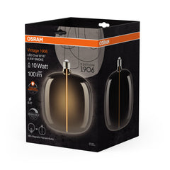 Żarówka LED OSRAM Vintage 1906 Big Oval 10 Magnetic DIM 4.8W 818 Smoke E27