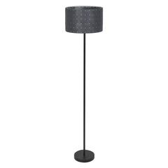 OSRAM Decor Felt Weaving Cans  Lampa stojąca E27 ciemnoszara