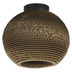 OSRAM Decor Cardboard Ball Plafon E27 brązowy