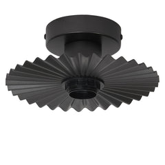 OSRAM Decor Plisse Plafon E 27 ciemny szary