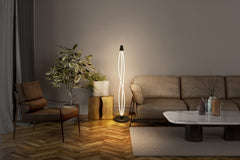 OSRAM Decor Swirl lampa stojąca 22W 830 Touch DIM