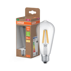 Żarówka LED OSRAM Classic Edison 75 Fil Klasa A5W 827 Clear E27