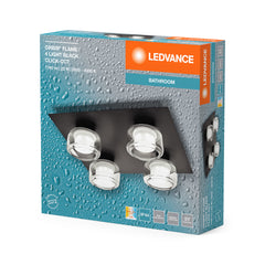 OSRAM Orbis Flame 4x5.5W Click CCT IP44 czarny