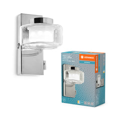OSRAM Orbis Flame 5.5W Click CCT IP44 chrom