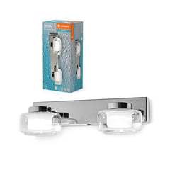 OSRAM Orbis Flame 2x5.5W Click CCT IP44 chrom