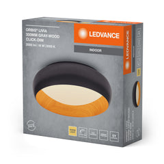 OSRAM Orbis Livia 300MM 16W 830 Click DIM szaro-drewniany