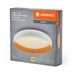 OSRAM Orbis Livia 520MM 36W 830 Click DIM biało-drewniany