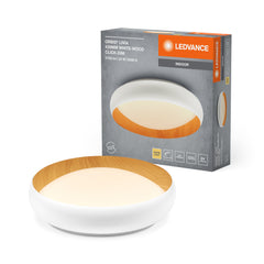 OSRAM Orbis Livia 430MM 24W 830 Click DIM biało-drewniany