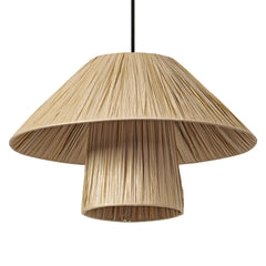 Lampa LED OSRAM Decor Bamboo Paper Hut Pendant 400 E27 Brown