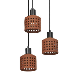 OSRAM Decor Clay Windows Wisząca PL E27 brązowy