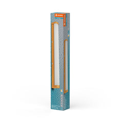 OSRAM Obris Tube Frost Glass Click CCT DIM IP44 dekor drewno