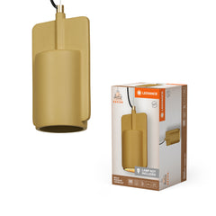 OSRAM Decor Mold lampa Wisząca 155 mm 1×E27 złota