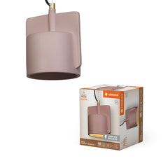 OSRAM Decor Mold lampa Wisząca 190 mm 1×E27 różowa