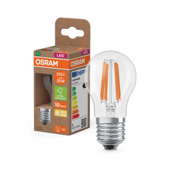 Żarówka LED OSRAM Classic P 25 Fil Klasa A1.2W 827 Clear E27