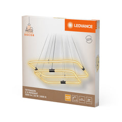 OSRAM Decor Tetragon Wisząca 2x 23W 830 Click DIM