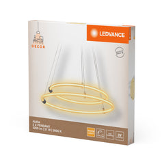 OSRAM Decor Aura Wisząca 2x 21W 830 Click DIM